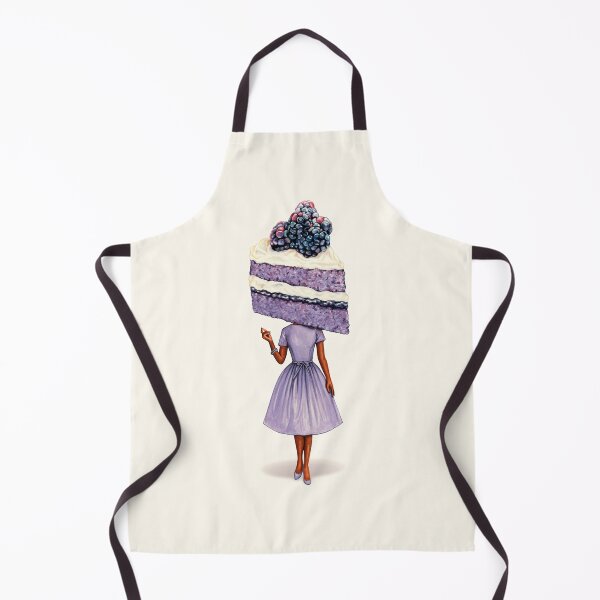 Item preview, Cake Head Pin-Up: Blackberry Cake designed and sold by Kelly  Gilleran.