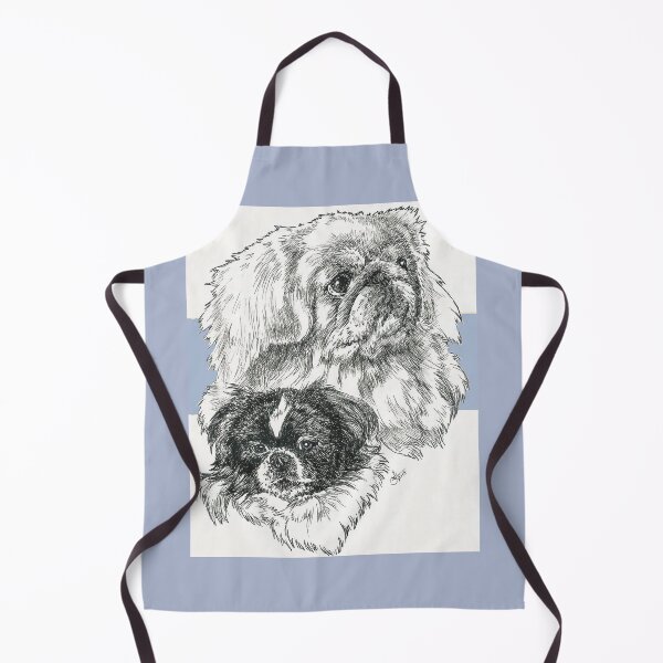 Item preview, Pekingese Father & Son designed and sold by BarbBarcikKeith.
