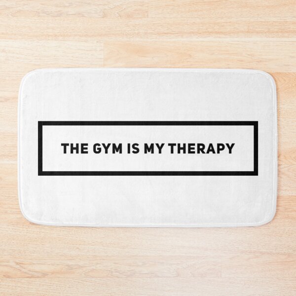 Item preview, The Gym is my Therapy designed and sold by keriannhill.