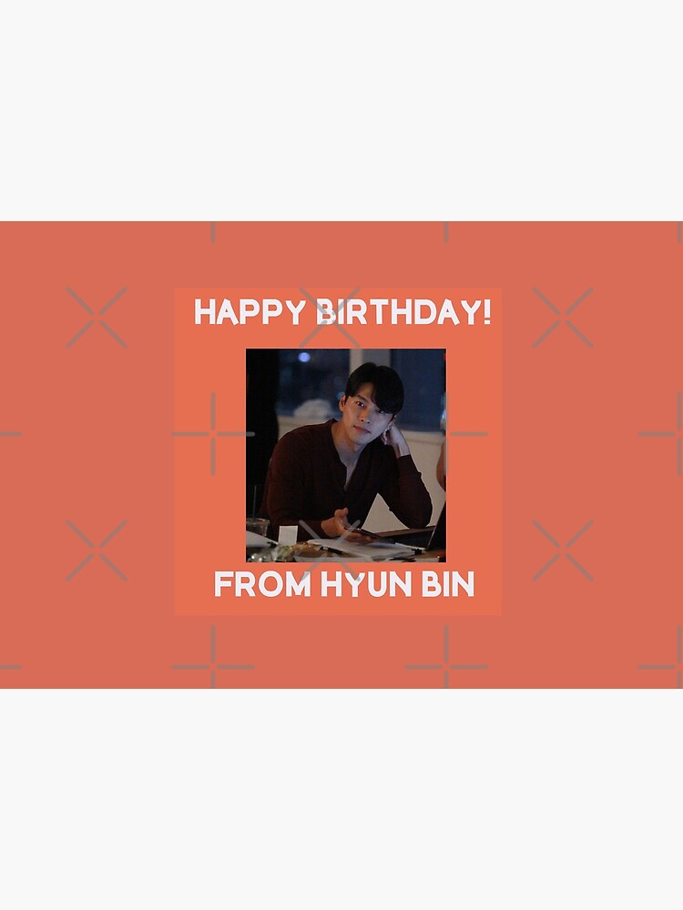 Happy Birthday From Hyun Bin by kpopkdramamerch