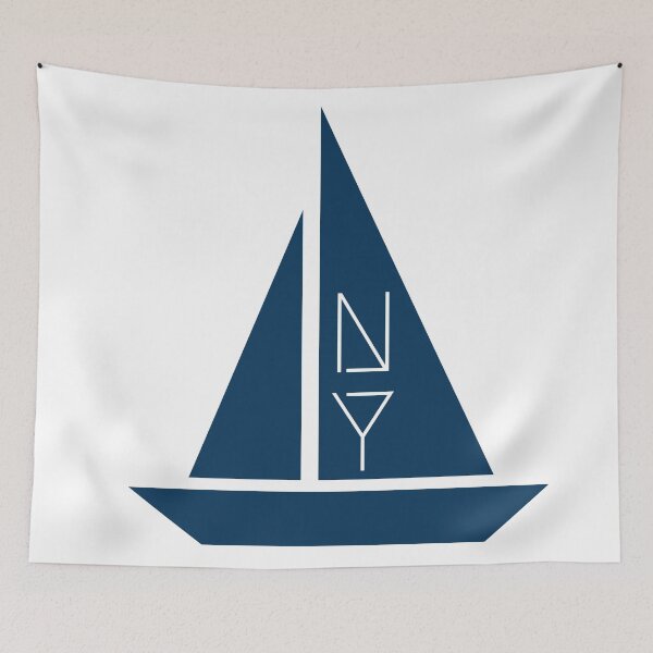 Item preview, NY sail boat designed and sold by Yviemakes.
