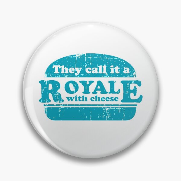 Item preview, Pulp Fiction - they call it a royale with cheese designed and sold by gmcguckin.