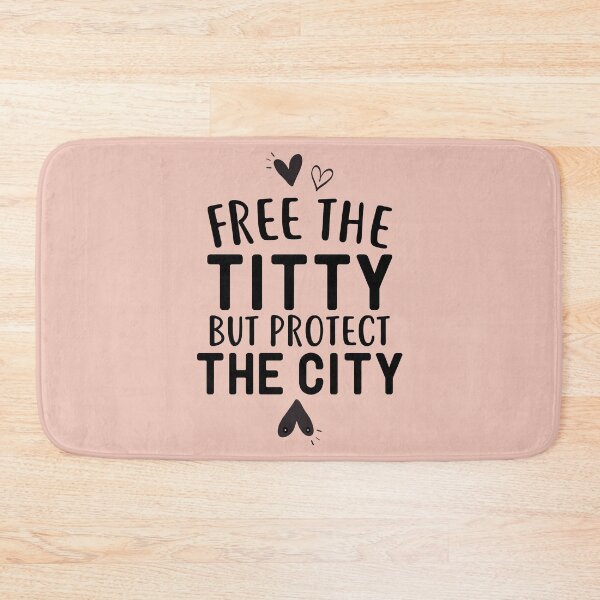 Item preview, Free the Titty but Protect the City designed and sold by KunKhalil.