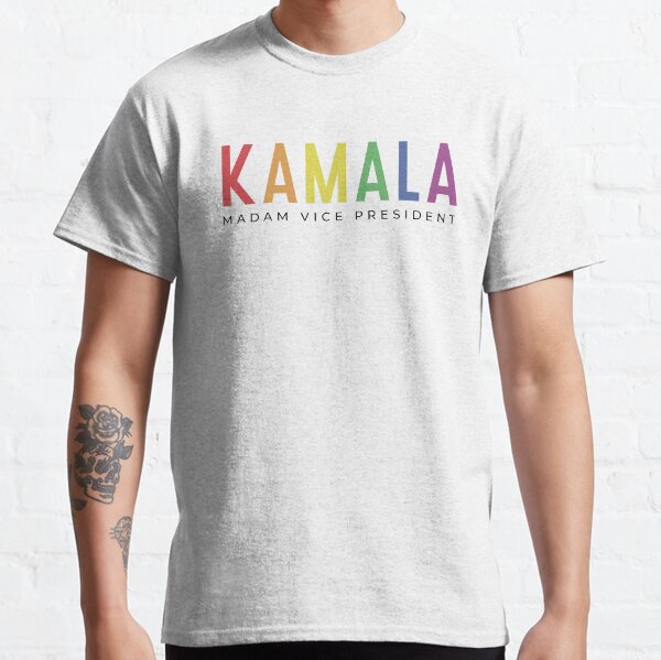 Kamala Harris - Madam Vice President - 2020 Election - LGBT Pride - rainbow Classic T-Shirt