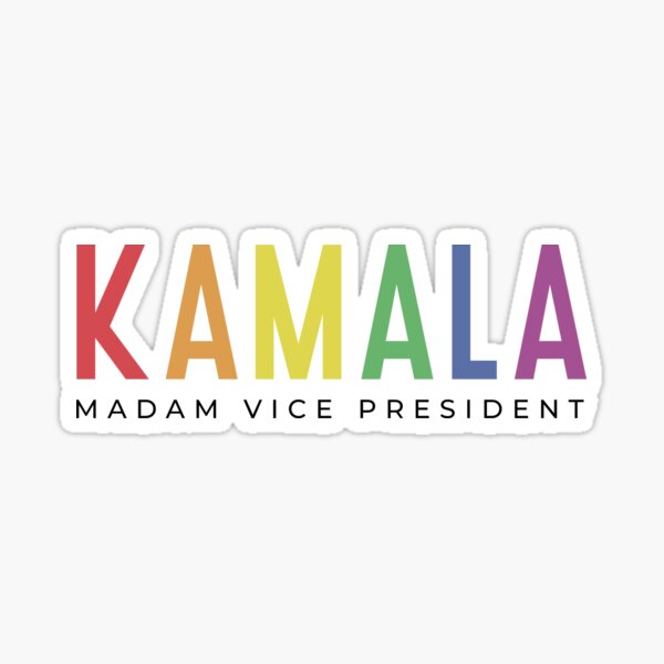 Item preview, Kamala Harris - Madam Vice President - 2020 Election - LGBT Pride - rainbow designed and sold by BasicallyB.