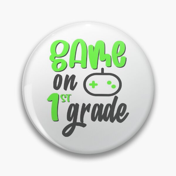 Item preview, Game On 1st Grade First Grade Gaming designed and sold by AutonomousN.