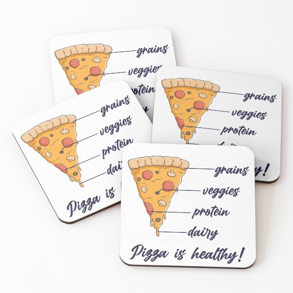Item preview, Pizza is healthy designed and sold by csaron92.