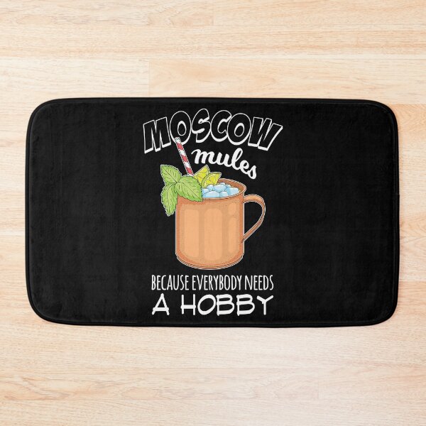 Item preview, Everybody Needs A Hobby Funny Moscow Mule Cocktail print designed and sold by jakehughes2015.