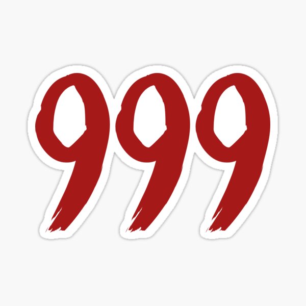 Juice Wrld 999 Stickers | Redbubble