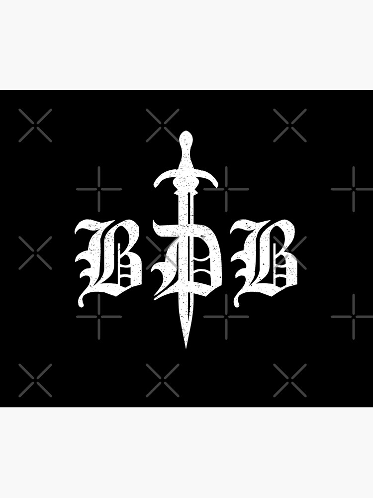 Thumbnail 6 of 6, Throw Blanket, Black Dagger Brotherhood designed and sold by silverhexagon.