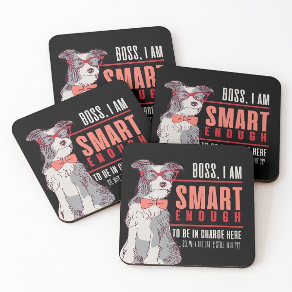Item preview, Funny Dog - Smart Enough | TAGADOG designed and sold by tagadog.