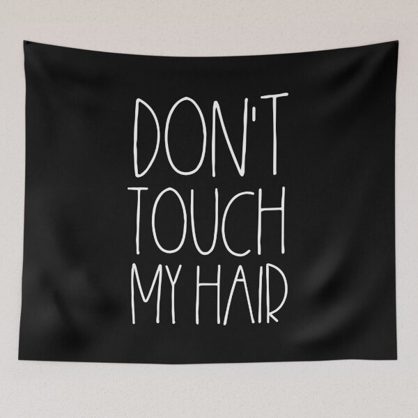 Item preview, Don't touch my hair Curly hair designed and sold by TheLemonBox.