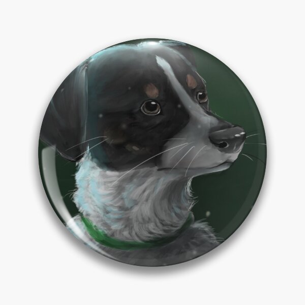 Item preview, Dog with Green Collar designed and sold by SmileOnMyHeart.