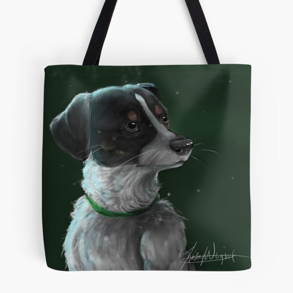 Item preview, Dog with Green Collar designed and sold by SmileOnMyHeart.