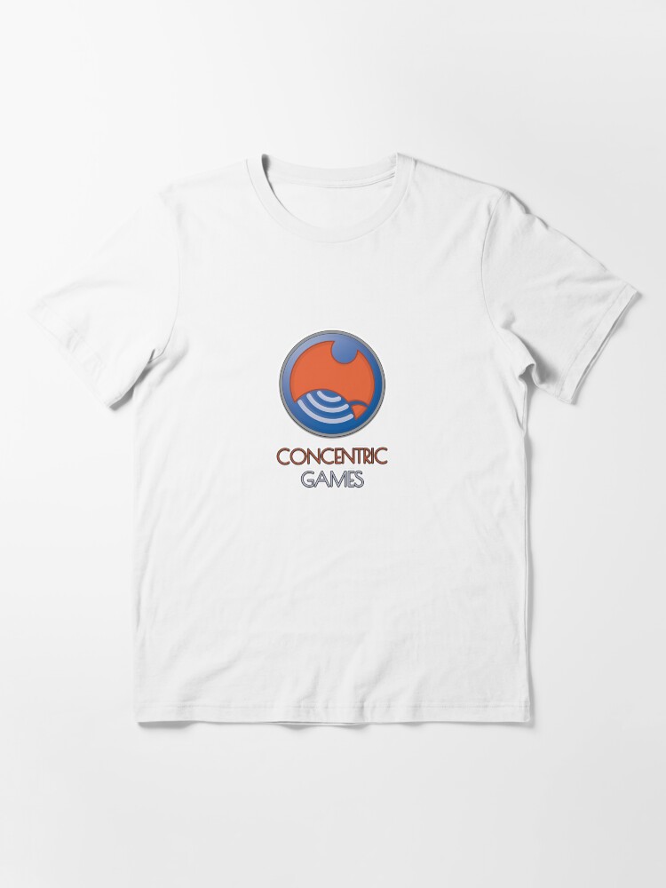 Alternate view of ConCentric Games Logo Essential T-Shirt