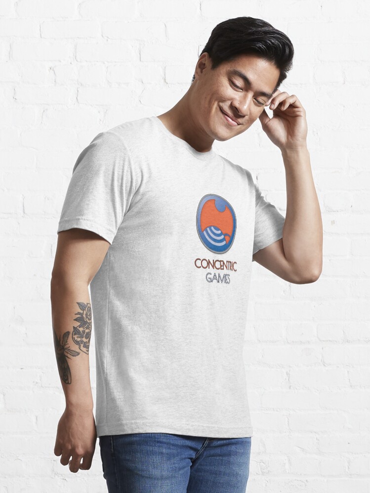 Alternate view of ConCentric Games Logo Essential T-Shirt
