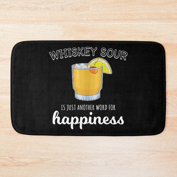 Item preview, Happiness Mixologist Whiskey Sour Cocktail print designed and sold by jakehughes2015.