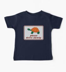 Please Drive Slowly Baby Tee