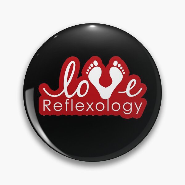 Item preview, Love Reflexology (red outline) designed and sold by Onpointholistic.