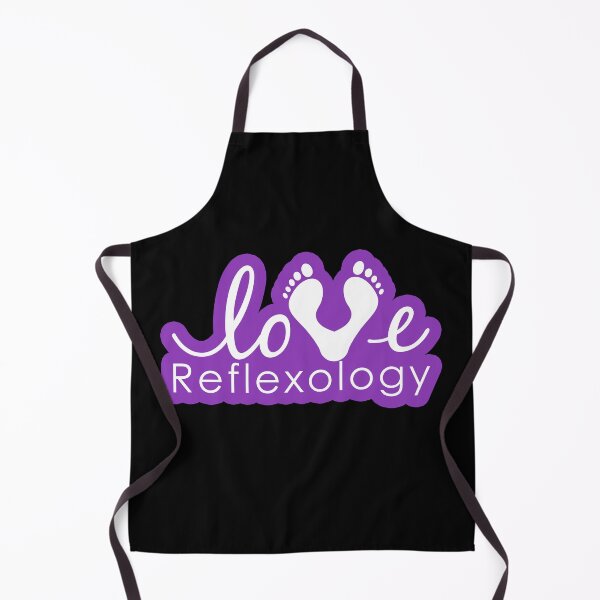 Item preview, Love Reflexology (purple outline) designed and sold by Onpointholistic.