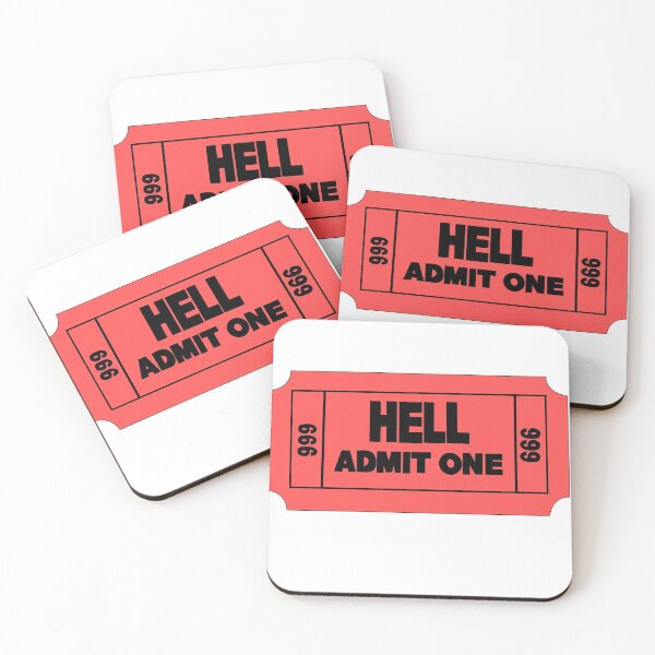 Item preview, Hell Admit One designed and sold by cherrybombrb.