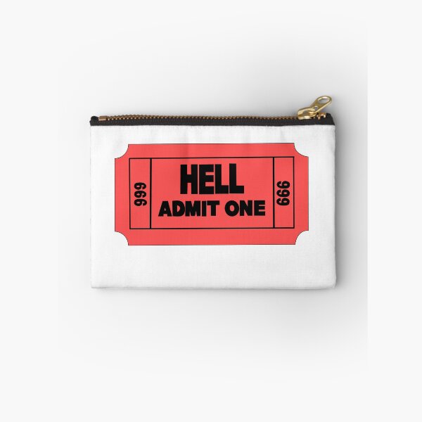 Item preview, Hell Admit One designed and sold by cherrybombrb.