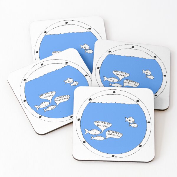 Item preview, FishQuips No. 11: Hole in One, Fish Humor Comic designed and sold by FishQuips.