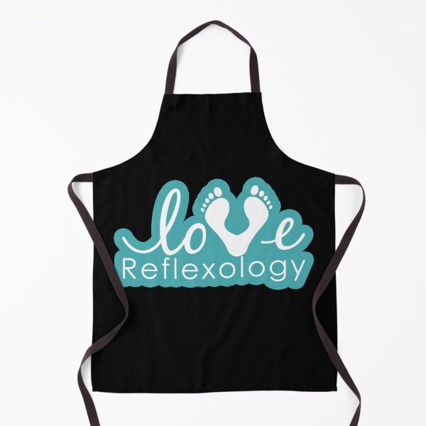Item preview, Love Reflexology (teal outline) designed and sold by Onpointholistic.