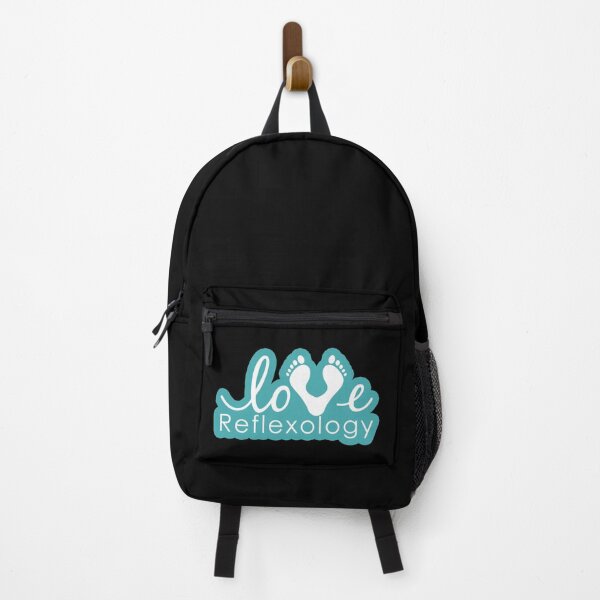 Item preview, Love Reflexology (teal outline) designed and sold by Onpointholistic.