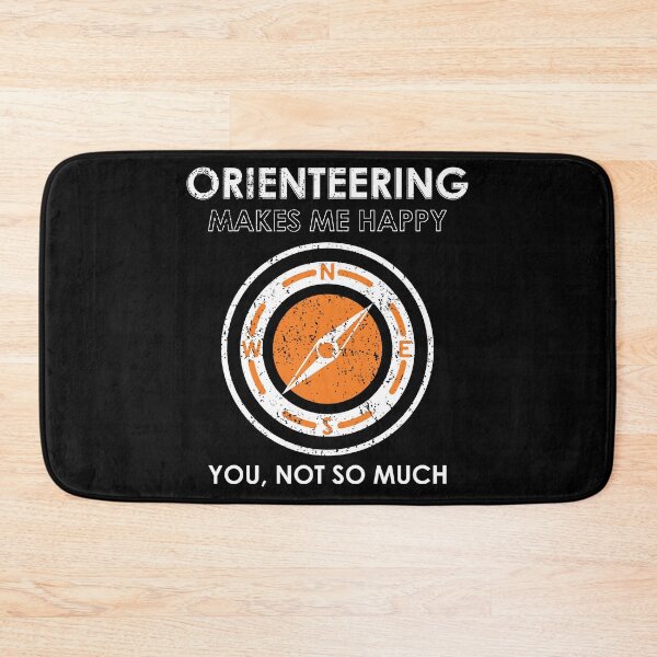 Item preview, Funny Happy Compass Orienteering graphic designed and sold by jakehughes2015.
