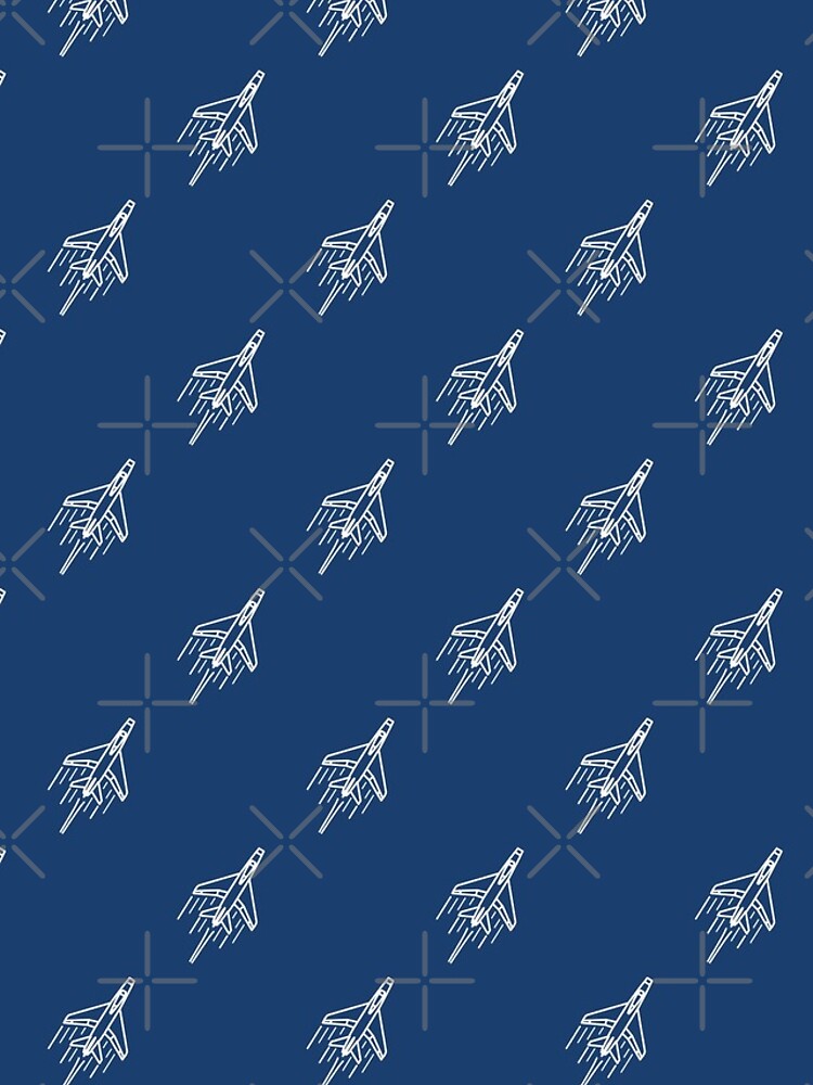 Thumbnail 4 of 4, iPhone Case, F-100 Super Sabre pattern designed and sold by Aeronautdesign.