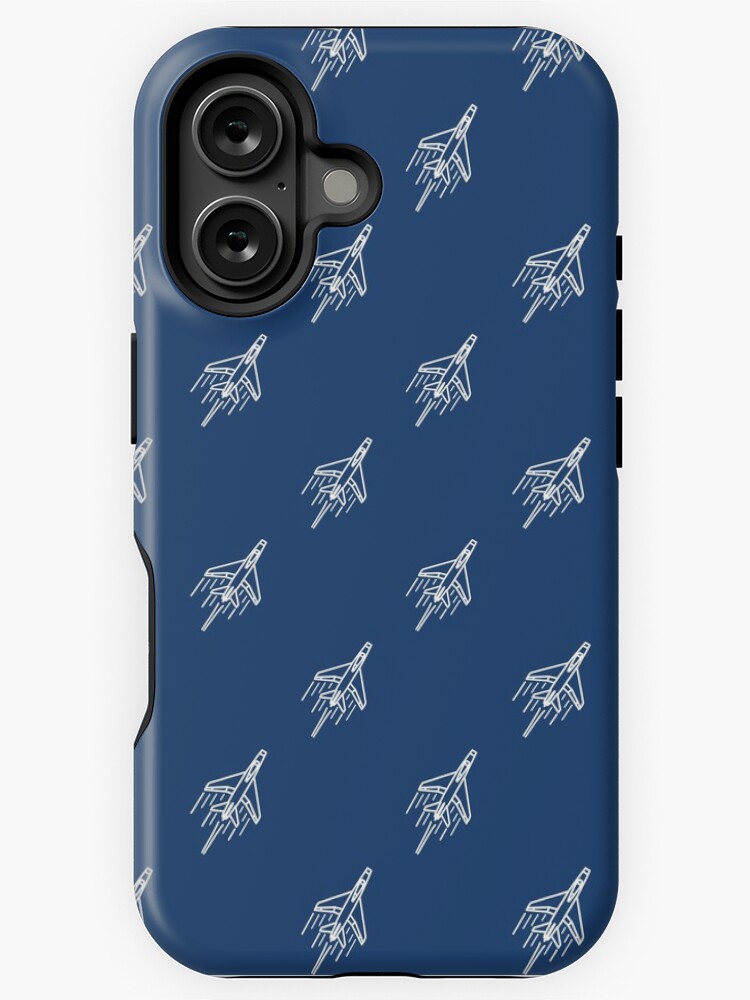 Thumbnail 1 of 4, iPhone Case, F-100 Super Sabre pattern designed and sold by Aeronautdesign.