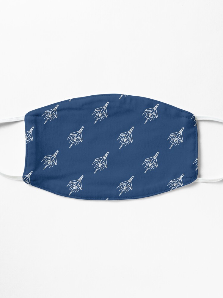 Alternate view of F-100 Super Sabre pattern Mask