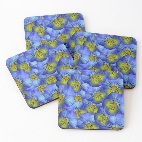 Item preview, Flowering  Pansies designed and sold by Doodlehub.