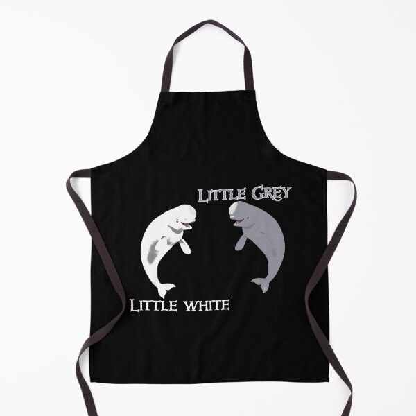 Item preview, Beluga whales Little Grey and Little White designed and sold by whaleharmony.