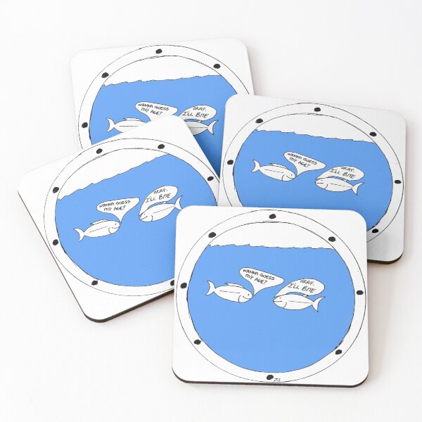Item preview, FishQuips No. 9: Age Old Question, Fish Humor Comic designed and sold by FishQuips.