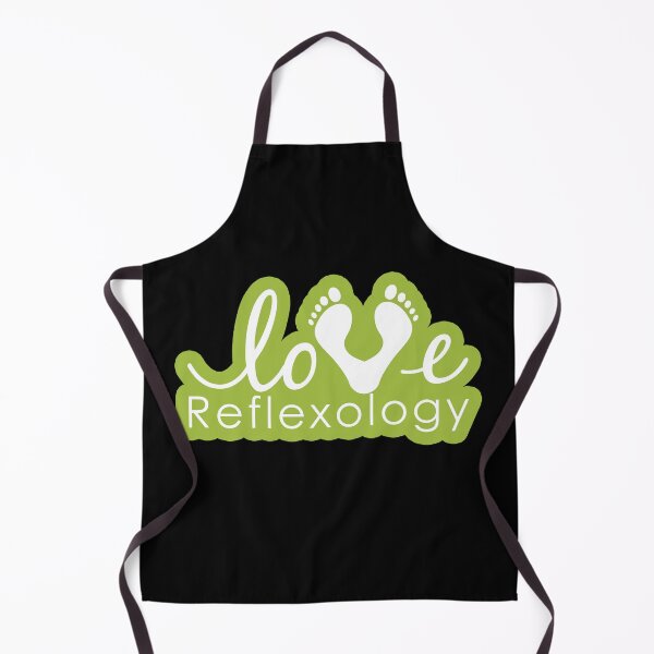Item preview, Love Reflexology (green outline) designed and sold by Onpointholistic.