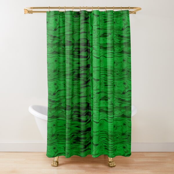 GREEN WOOD by SOTERO Shower Curtain