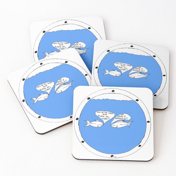 Item preview, FishQuips No. 6: Keepin' it Clean, Fish Humor Comic designed and sold by FishQuips.