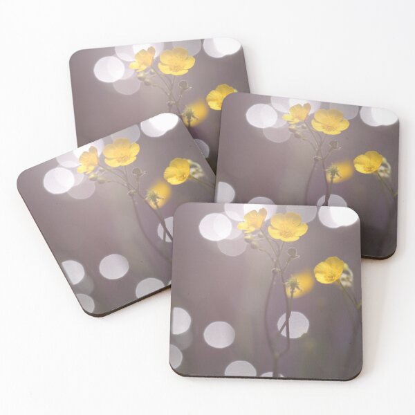 Flower Coasters (Set of 4)