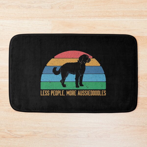 Item preview, Less People More Aussiedoodles Funny Dog Owner design designed and sold by jakehughes2015.