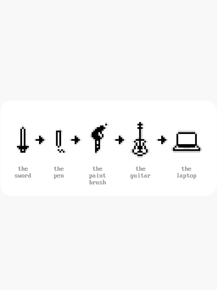 the sword -> the laptop by mavenmob