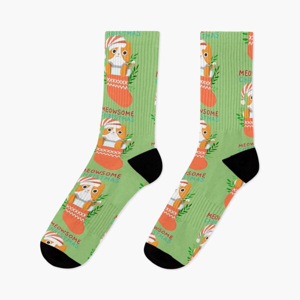 Item preview, Have a Meowsome Christmas- Awesome Merry Christmas Crazy Cat Lady designed and sold by EvaWolf.