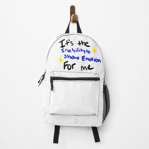 Item preview, It's The Inability to Show Emotions For Me Text Design designed and sold by kenna18r.