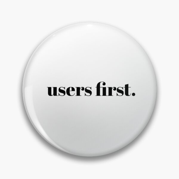 Item preview, Users First Designer sticker designed and sold by hamil120.