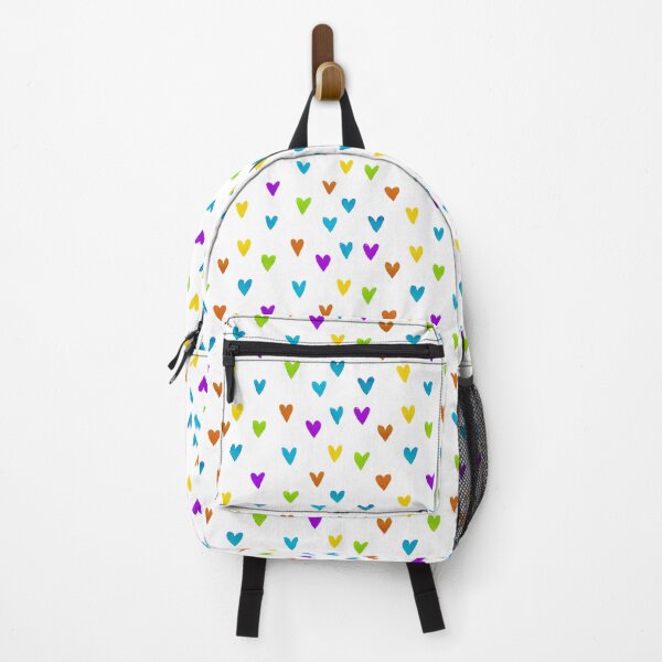 Item preview, Colorful hearts pattern designed and sold by Wabi Tabby.