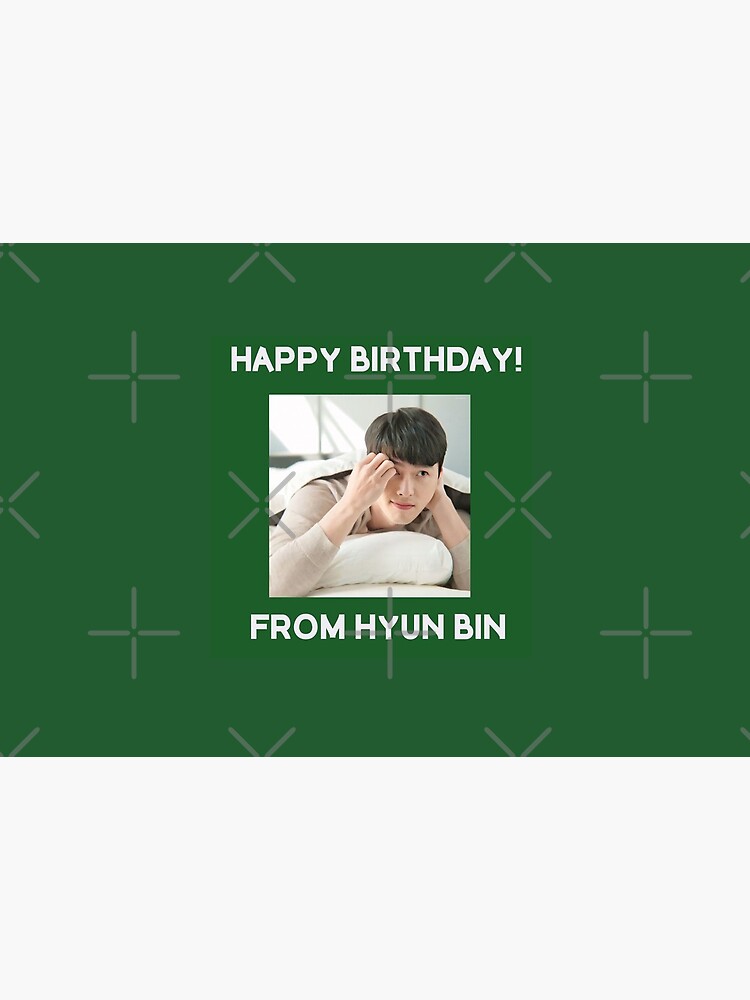 Happy Birthday From Hyun Bin by kpopkdramamerch