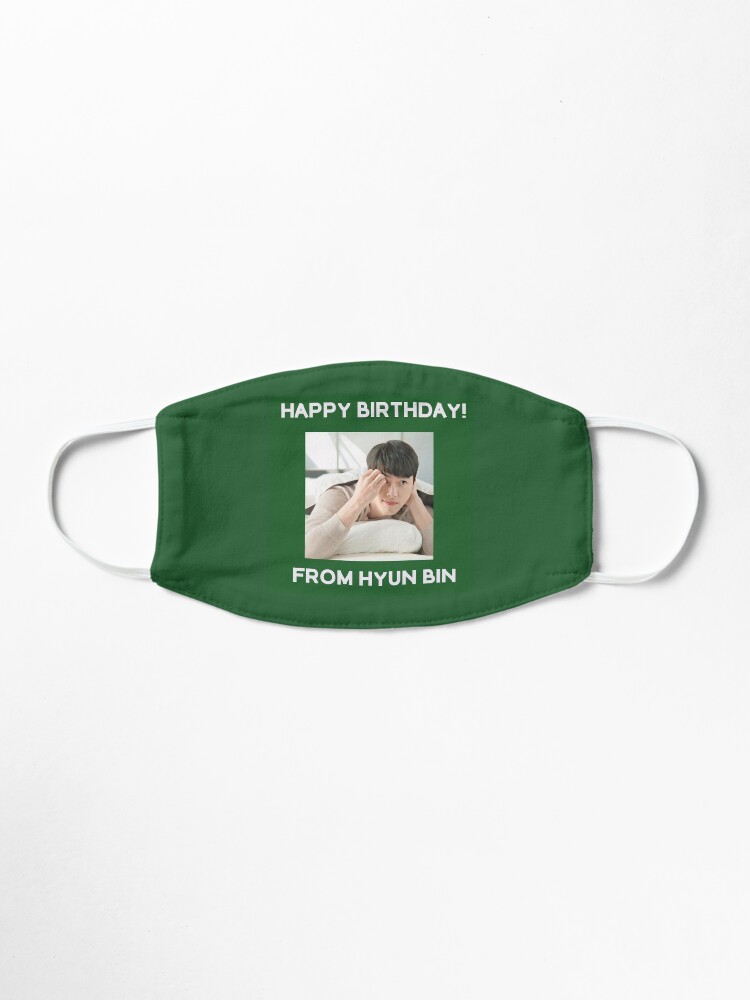 Alternate view of Happy Birthday From Hyun Bin Mask