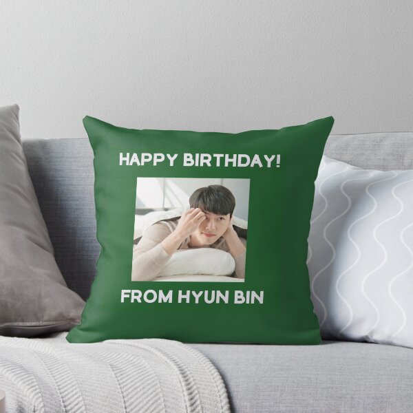 Item preview, Happy Birthday From Hyun Bin  designed and sold by kpopkdramamerch.