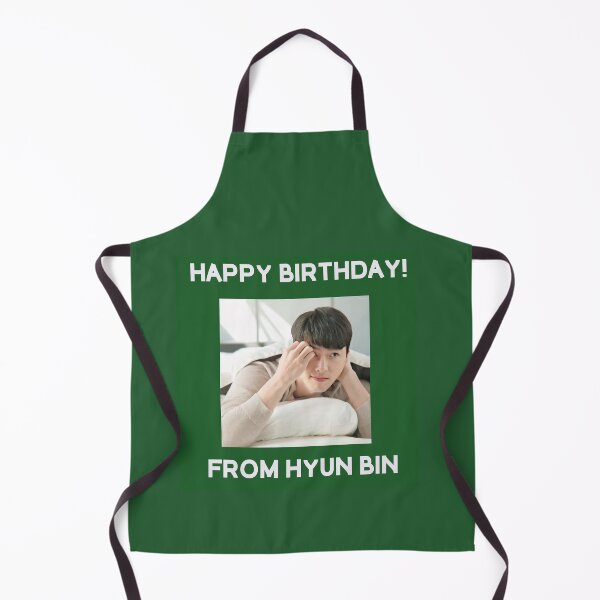 Item preview, Happy Birthday From Hyun Bin  designed and sold by kpopkdramamerch.